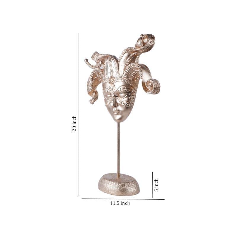 Buy Vintage Medusa Showpiece - Gold Showpieces from Vaaree