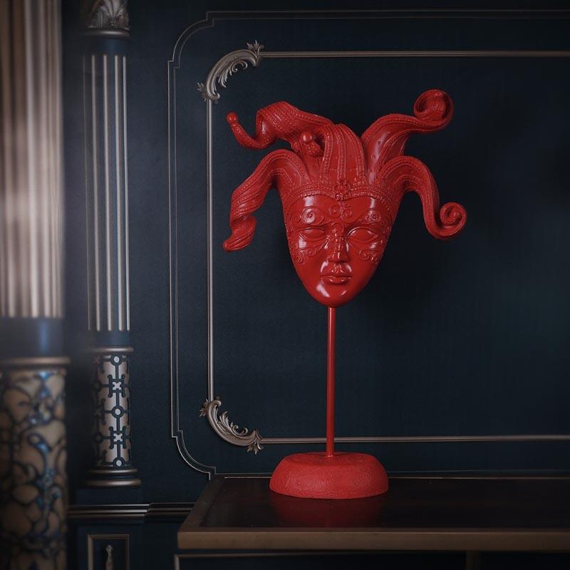 Buy Vintage Medusa Showpiece - Red Showpieces from Vaaree