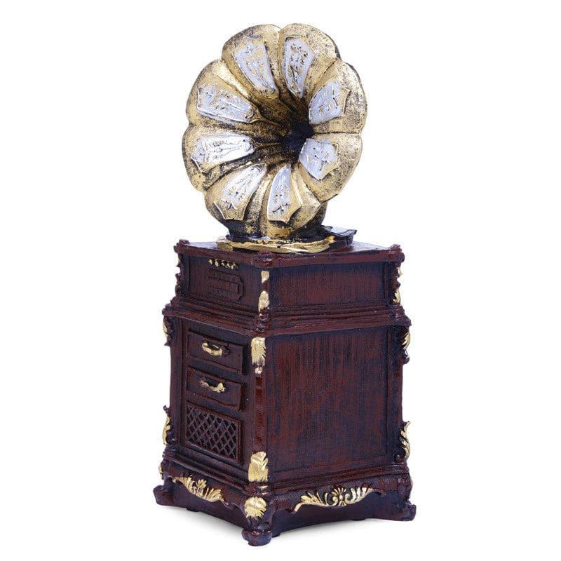 Buy Vintage Music Box Table Accent - Brown Showpieces from Vaaree