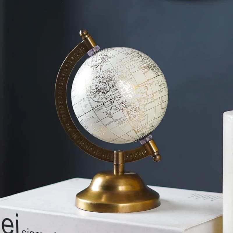 Buy Wanderlust Globe - Silver Showpieces from Vaaree