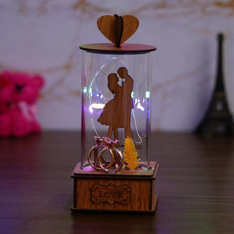 Buy Wooden Couple Romance Showpiece Showpieces from Vaaree