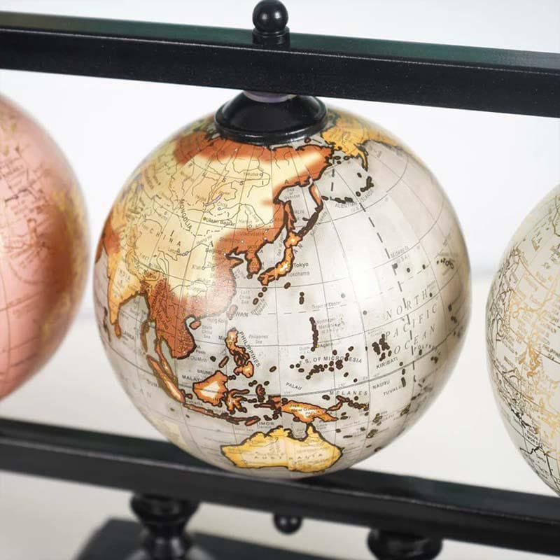 Buy World Tour Triad Globe Set Showpieces from Vaaree