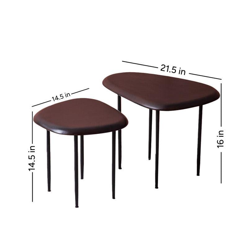 Buy Alaga Accent Table - Set Of Two Side & Bedside Tables from Vaaree