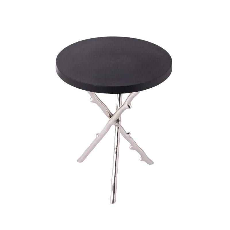 Buy Ashva Accent Table - Silver Side & Bedside Tables from Vaaree