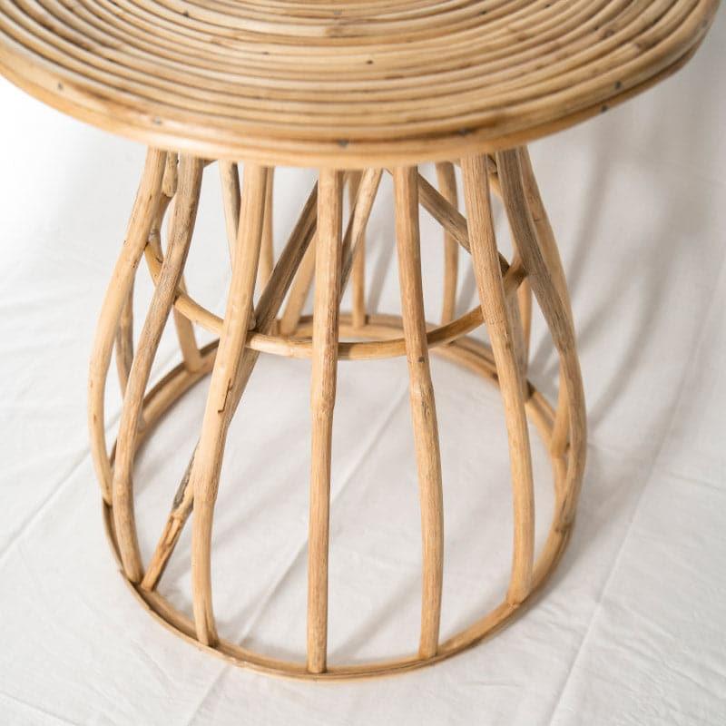 Buy Nereus Rattan Accent Table Side & Bedside Tables from Vaaree