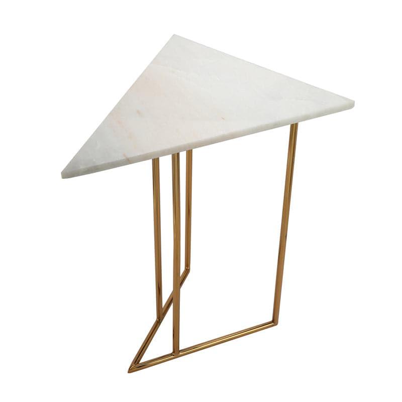 Buy Triad Tango Accent Table - Gold Side & Bedside Tables from Vaaree