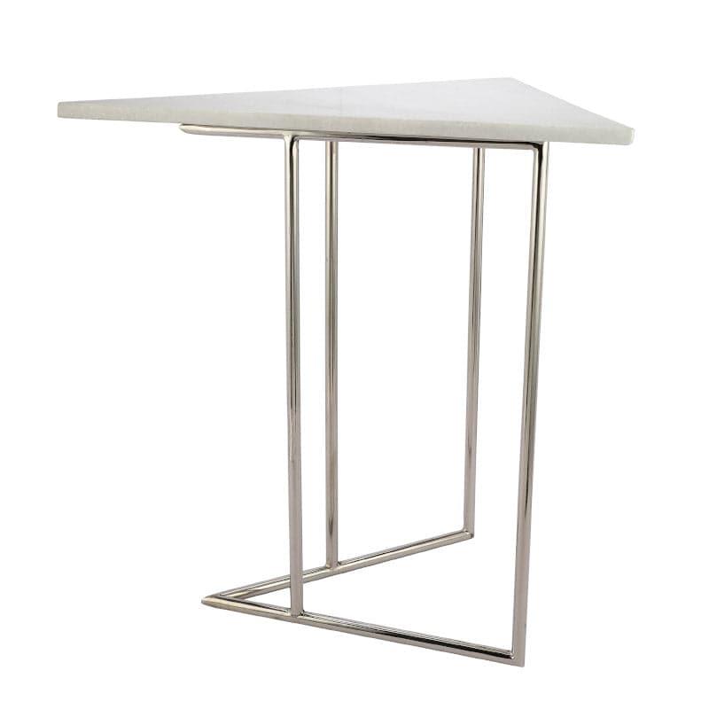 Buy Triad Tango Accent Table - Silver Side & Bedside Tables from Vaaree