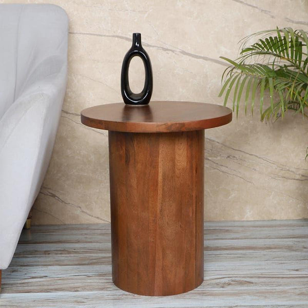 Buy Ubara Wooden Accent Table Side & Bedside Tables from Vaaree