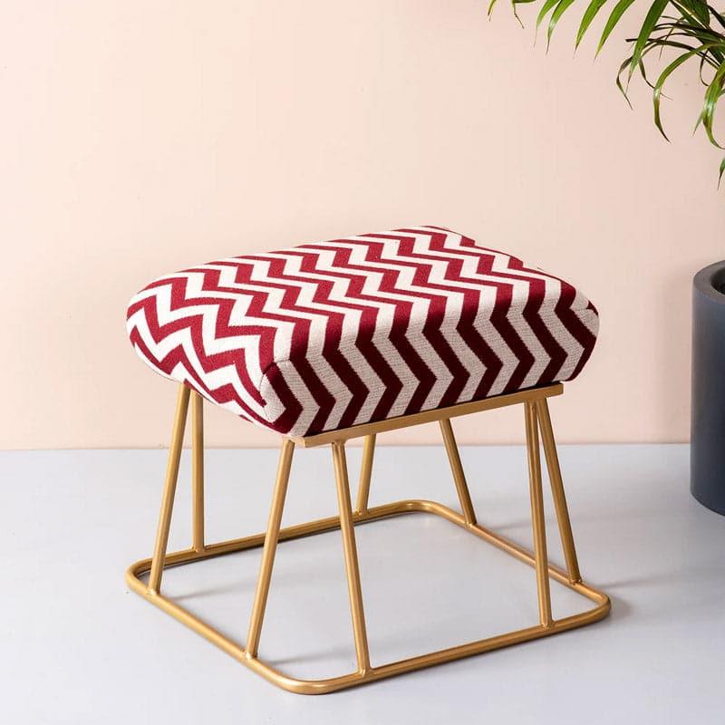 Buy Yola Stool And Side Table Combo - Set Of Two Side & Bedside Tables from Vaaree