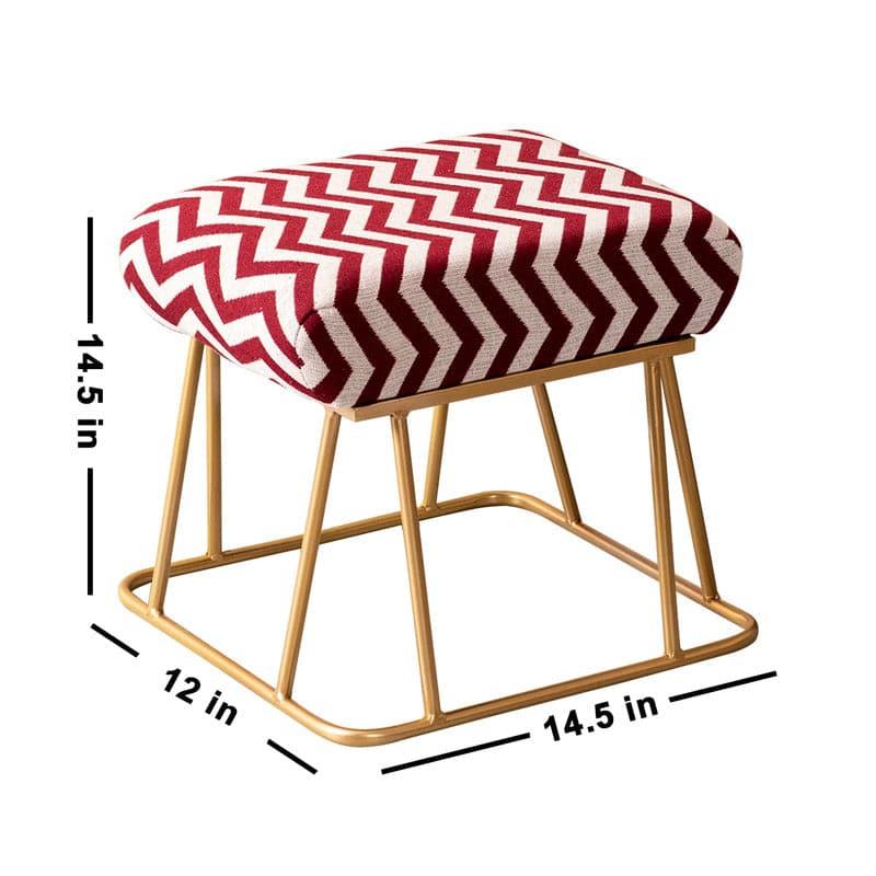 Buy Yola Stool And Side Table Combo - Set Of Two Side & Bedside Tables from Vaaree