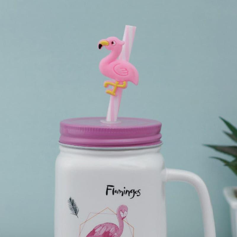 Buy Flamingo Fling Mug - 400 ML Sipper from Vaaree