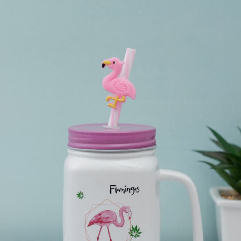 Buy Pink Paradise Mug - 400 ML Sipper from Vaaree