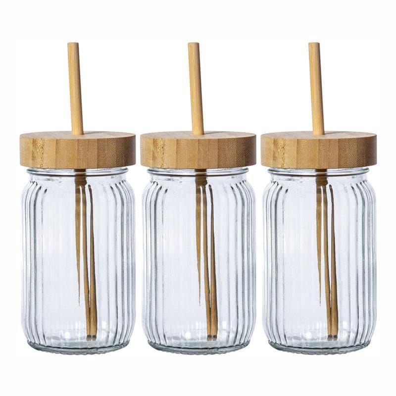 Buy Ponting Drinking Jar With Straw Sipper from Vaaree