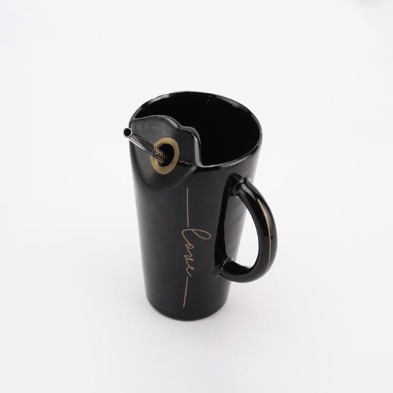 Buy Self Love Mug With Straw Sipper from Vaaree