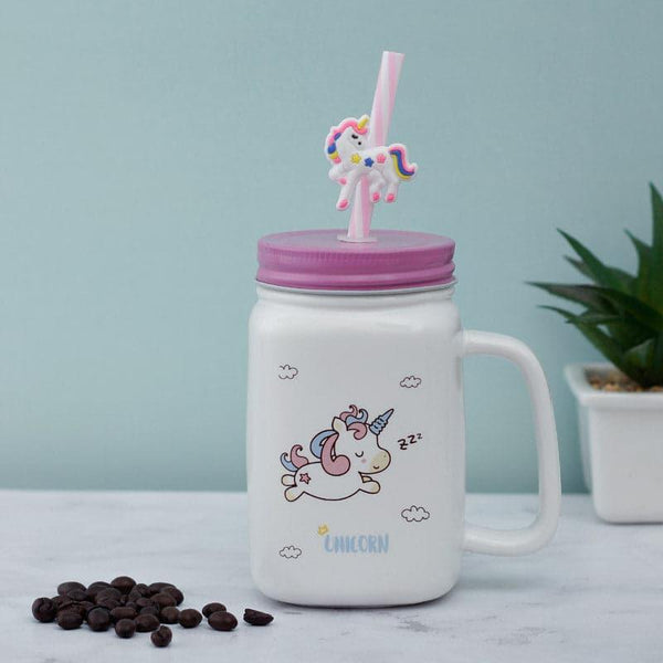 Buy Unicorn Sparkle Sipper - 400 ML Sipper from Vaaree