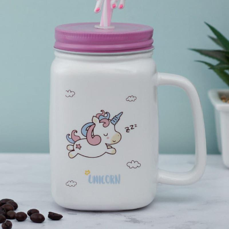 Buy Unicorn Sparkle Sipper - 400 ML Sipper from Vaaree