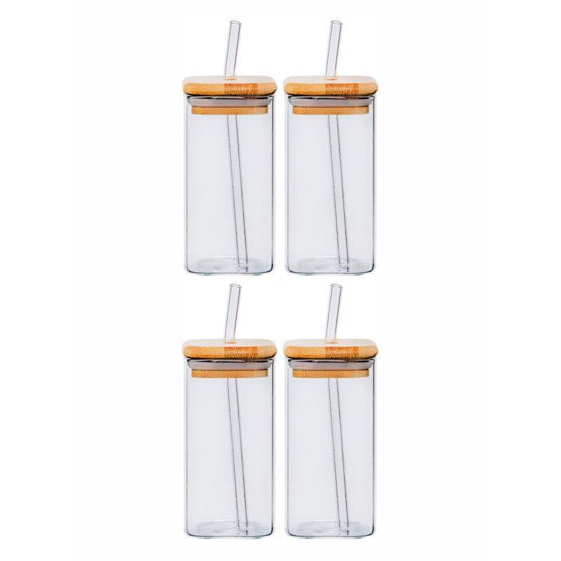 Buy Winnie Glass Tumbler - Set Of Four Sipper from Vaaree