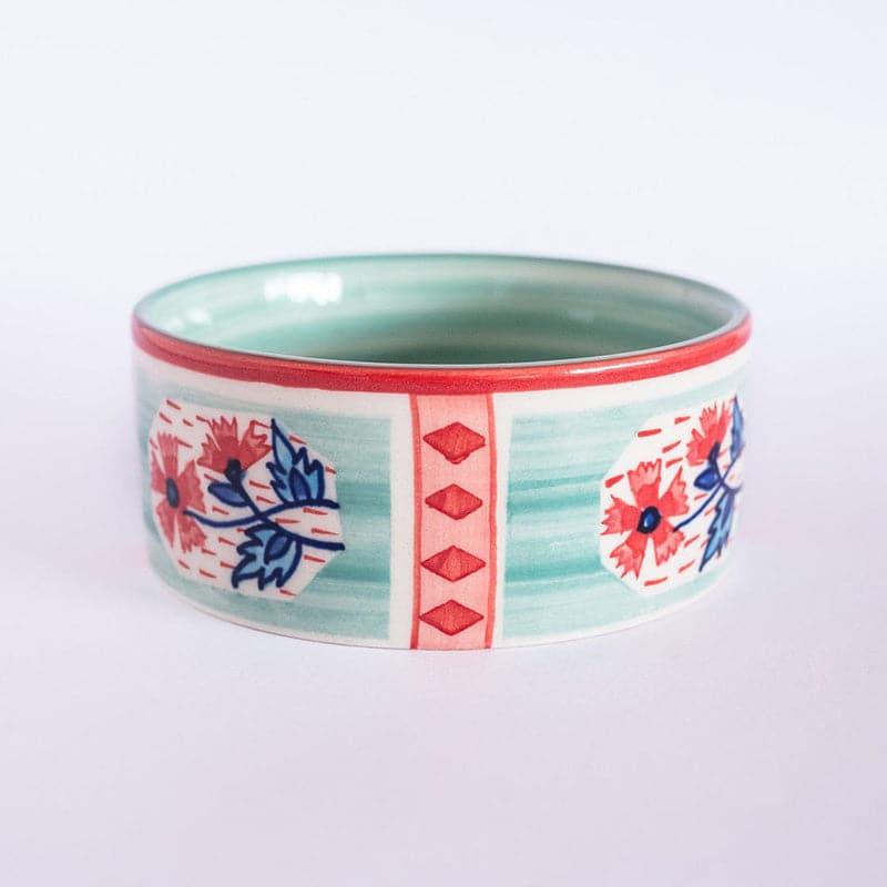Snack Bowl - Poppies & Play Handpainted Bowl
