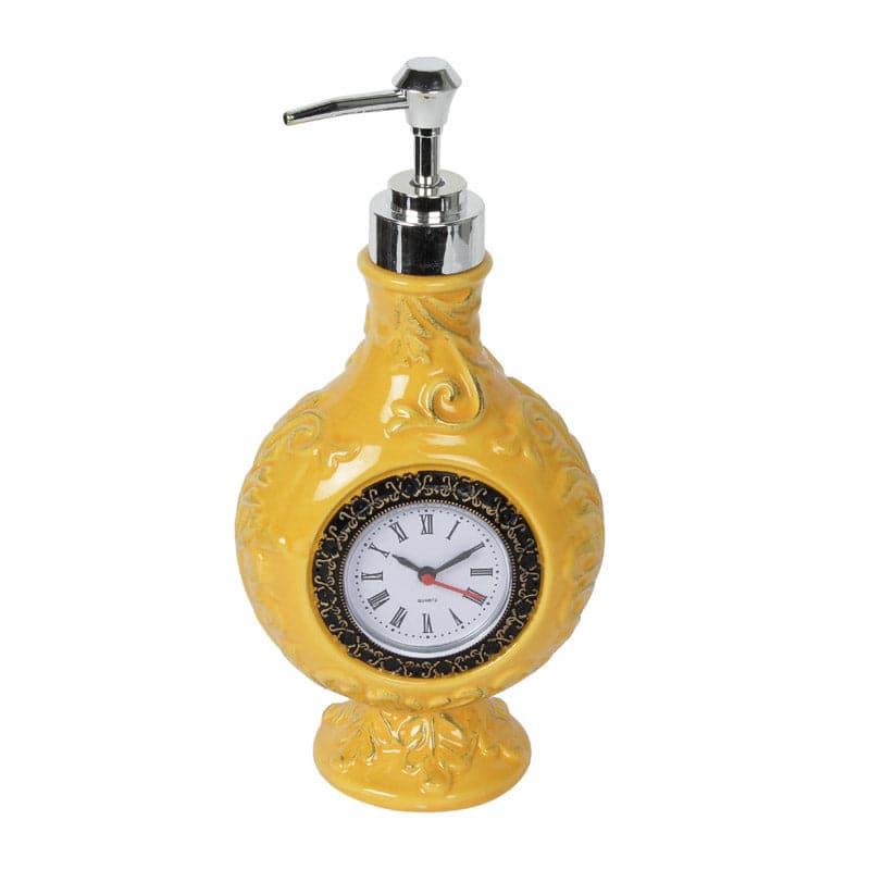 Buy Antique Timer Soap Dispenser - Yellow Soap Dispenser from Vaaree