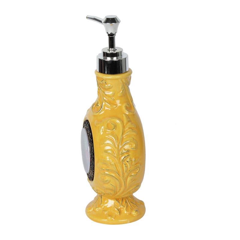 Buy Antique Timer Soap Dispenser - Yellow Soap Dispenser from Vaaree