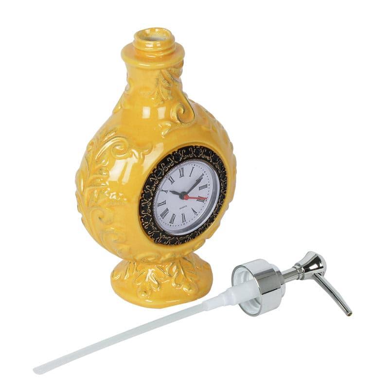 Buy Antique Timer Soap Dispenser - Yellow Soap Dispenser from Vaaree