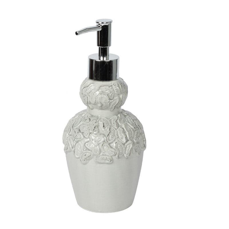 Buy Floral Luxe Soap Dispenser - Ivory Soap Dispenser from Vaaree