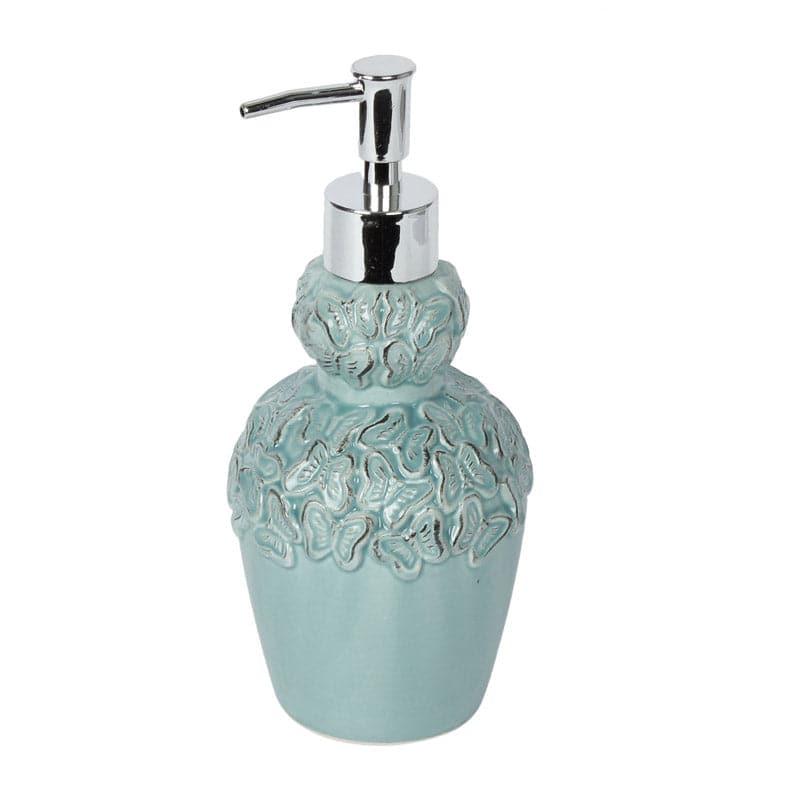 Buy Floral Luxe Soap Dispenser - Turquoise Soap Dispenser from Vaaree