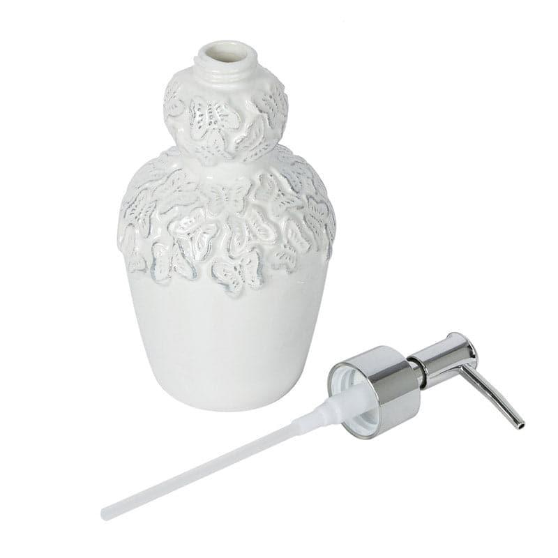 Buy Floral Luxe Soap Dispenser - White Soap Dispenser from Vaaree