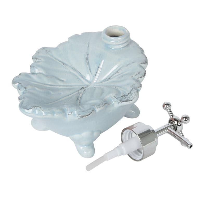 Buy Leafy Basin Soap Dispenser - Blue Soap Dispenser from Vaaree