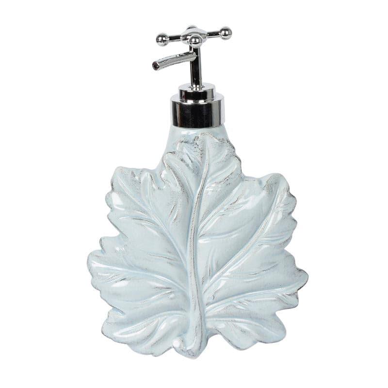 Buy Maple Leaf Basin Soap Dispenser - Blue Soap Dispenser from Vaaree