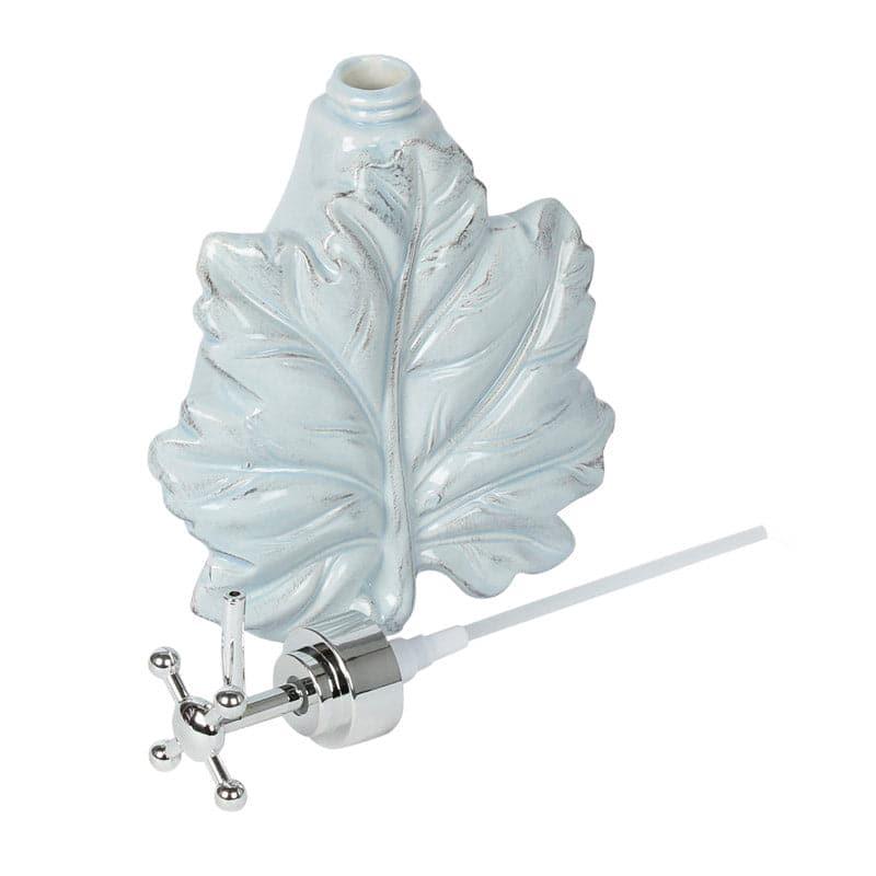 Buy Maple Leaf Basin Soap Dispenser - Blue Soap Dispenser from Vaaree