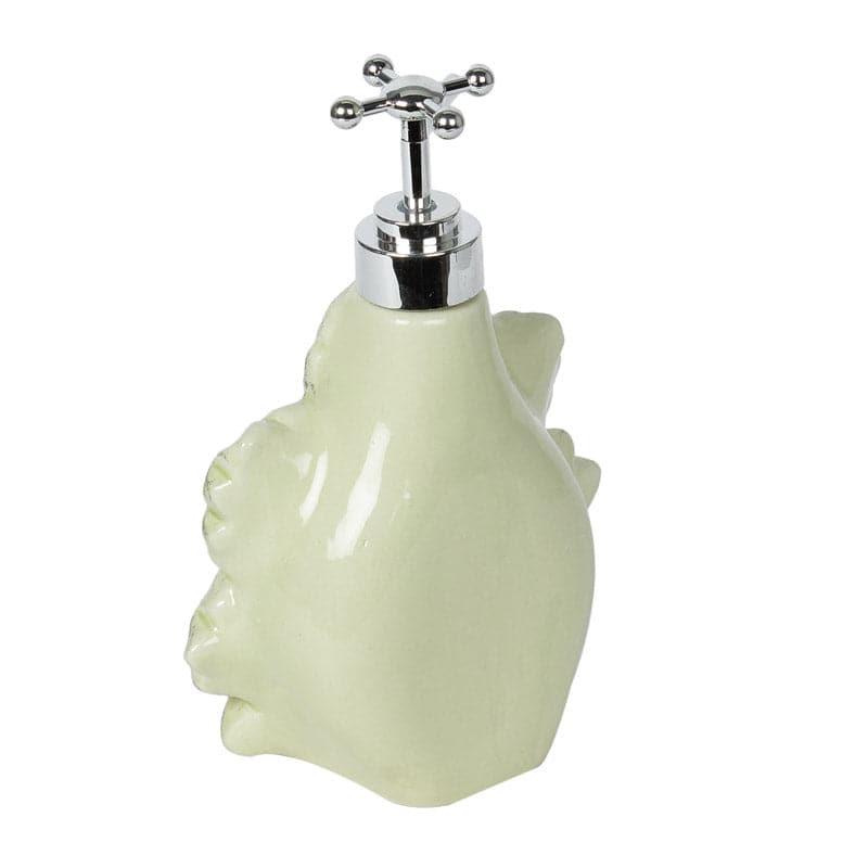 Buy Maple Leaf Basin Soap Dispenser - Yellow Soap Dispenser from Vaaree