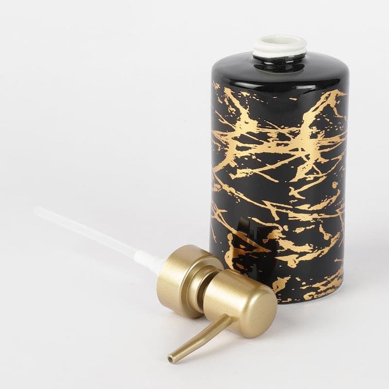 Buy Marble Scatter Soap Dispenser - Black Soap Dispenser from Vaaree