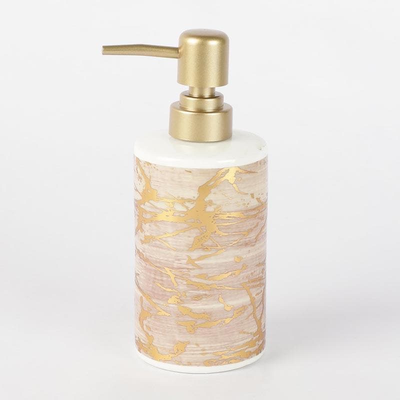 Buy Marble Scatter Soap Dispenser - Chestnut Soap Dispenser from Vaaree