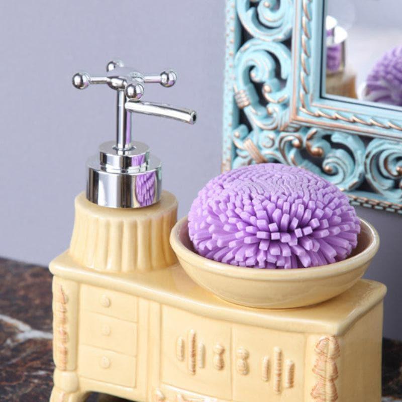 Buy Soap Dispenser - Vanity Magic Soap Dispenser - Beige at Vaaree online