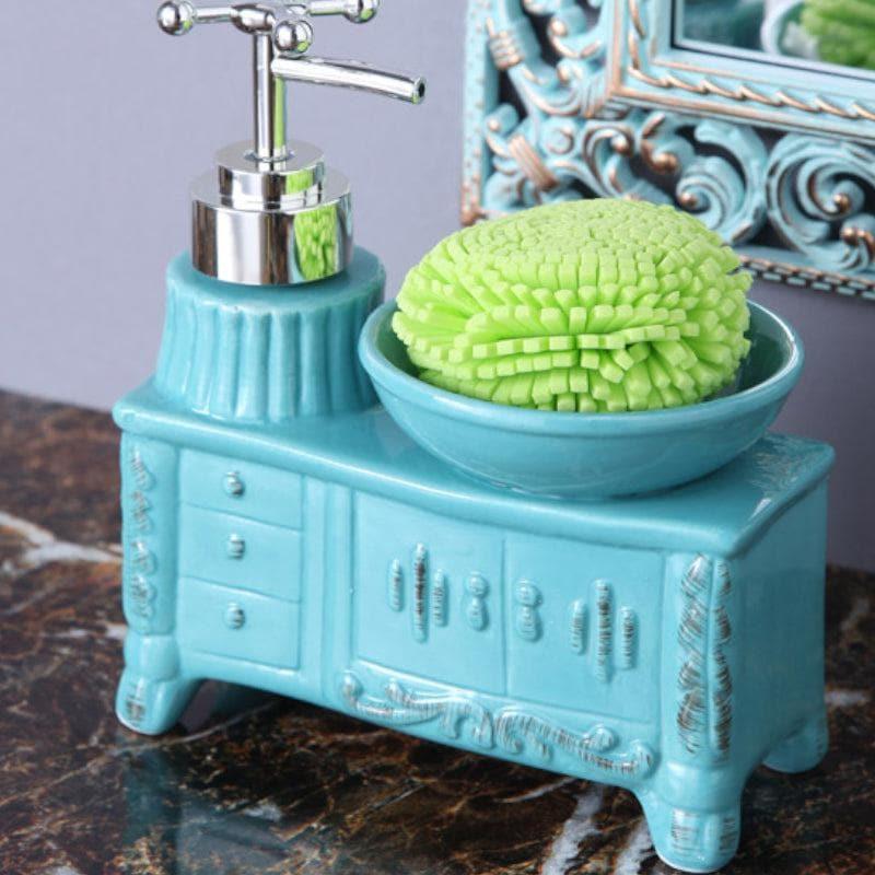 Buy Vanity Magic Soap Dispenser - Blue Soap Dispenser from Vaaree