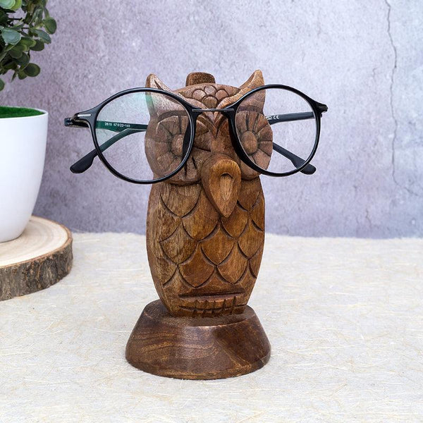 Buy Spectacle Holder - Owl Handcarfted Mate Spectacle Holder at Vaaree online