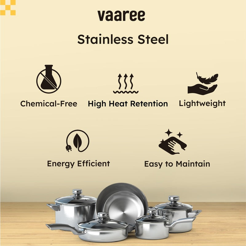 Buy Sizzle Drizzle Hammered Pot 1100 / 1450 / 1900 ML Set Of Three Pateela from Vaaree