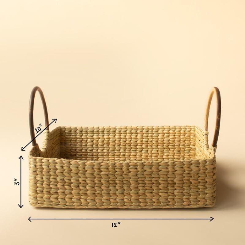 Buy Amba Natural Fiber Basket Storage Basket from Vaaree