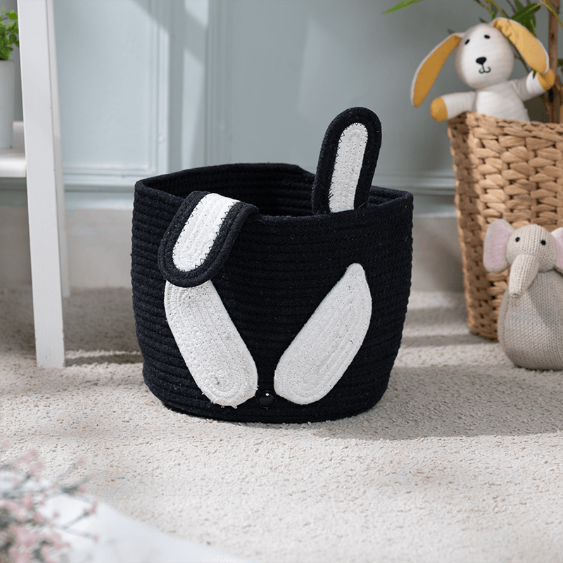 Storage Basket - Bunny Bliss Kids Cotton Basket