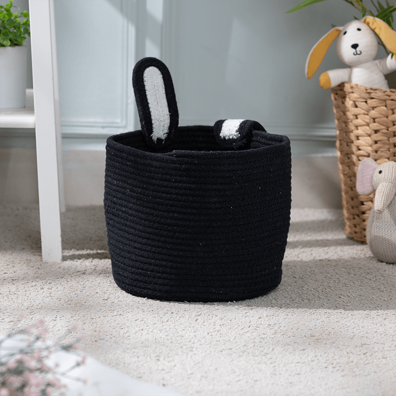 Storage Basket - Bunny Bliss Kids Cotton Basket