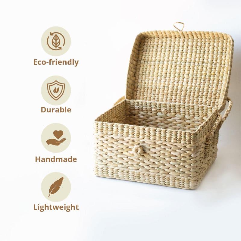 Storage Basket - Hatina Natural Fiber Storage Basket