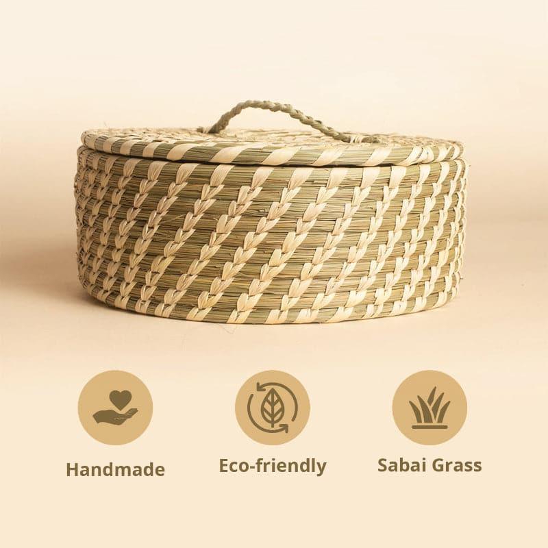 Storage Basket - Kima Natural Fiber Storage Basket