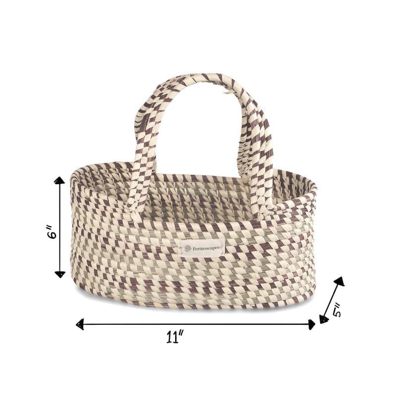 Storage Basket - Latha Natural Fiber Basket