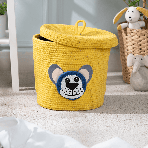 Storage Basket - Monkey Jump Kids Cotton Basket