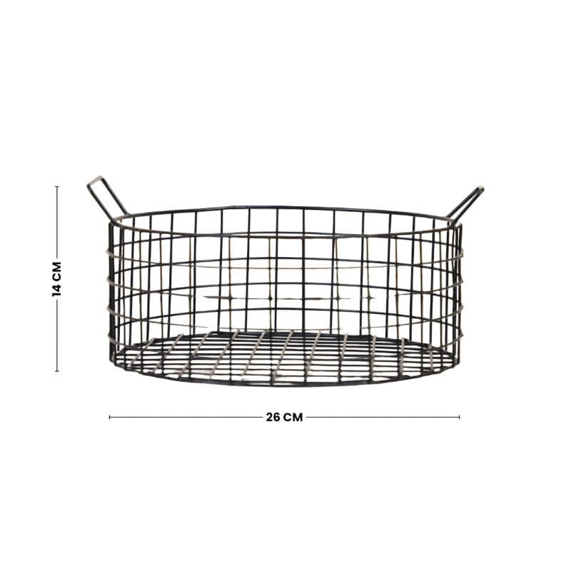 Buy Orchard Metal Vegetable Basket Storage Basket from Vaaree