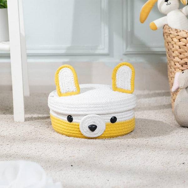 Storage Basket - Woof Kids Cotton Basket