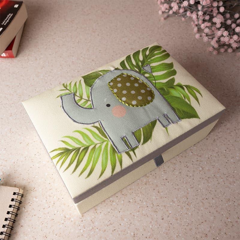 Buy Elleie Organiser - Elephant Collection Storage Box from Vaaree