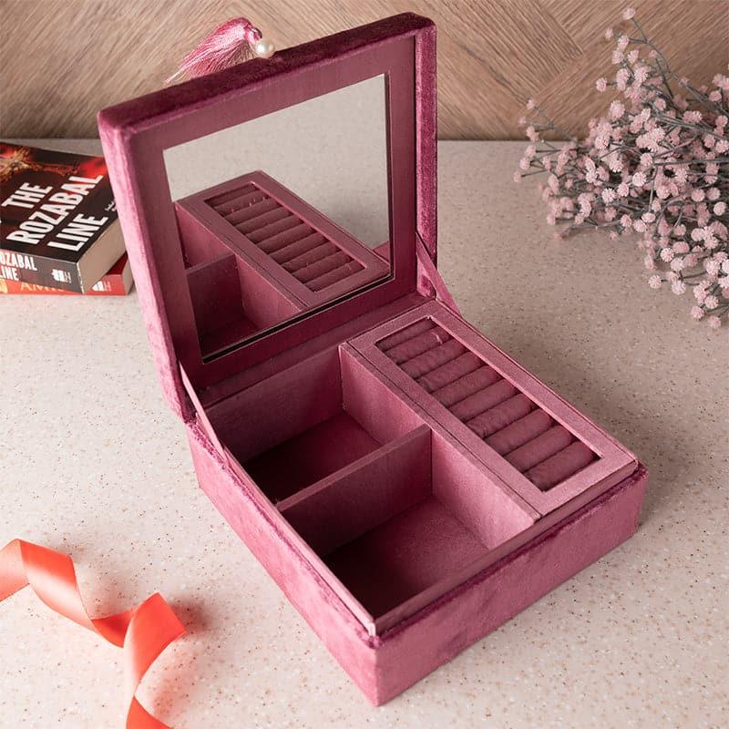 Buy Karsova Velvet Organiser Storage Box from Vaaree