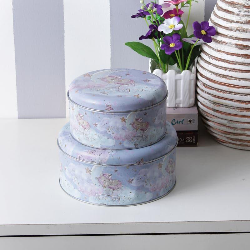 Buy Radana Floral Storage Box - Set Of Two Storage Box from Vaaree